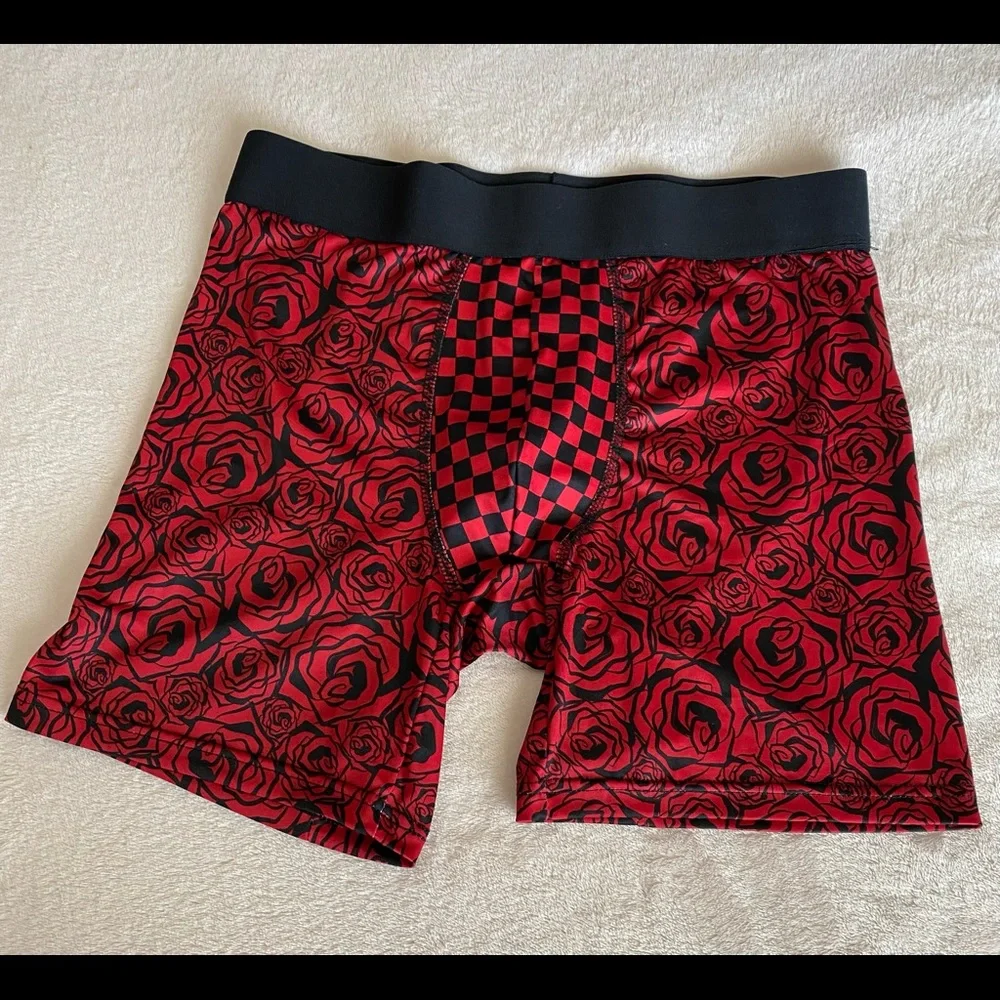 Boxer Briefs💋(pair) for VALENTINES!!Checkerboard pattern! - Picture 3 of 5